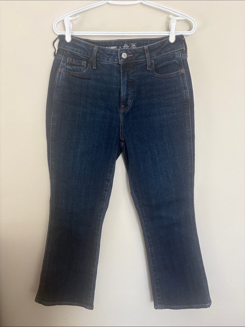 Old Navy High Rise Vintage Cropped Flare